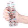 Elegant Gel Nail Stickers Full Cover Self Adhesive Nail Wraps Festive Nail Art Nail Accesories for Easy Application