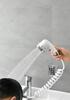 White Plastic PU PE Shower Flexible Stretch Hose High Quality Telephone Pipe Hose Spring Hose Pvc Showerhose