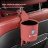 Universal Car Cup Holder & Multi-functional Hook for Volkswagen Tiguan, Teramont, Golf, and Sagitar - Seat Back Mount