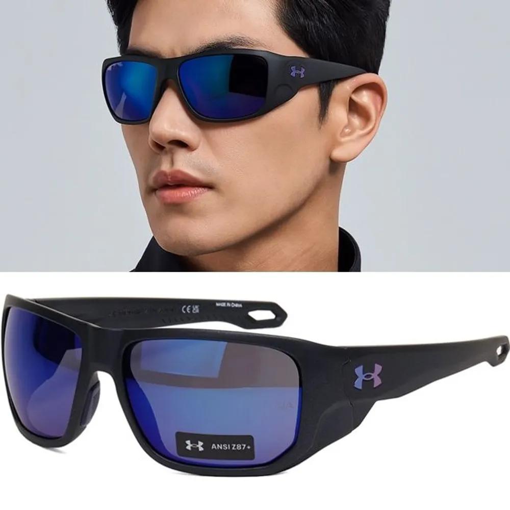 

Under Armour Sunglasses UA ATTACK MD TZQW1 Blue Mirror Goggles Riding Golf Sports