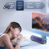 Compact Cooling Fan Portable Air Conditioner Rechargeable Wall-Mounted with 3 Speeds & Silent Bedroom LED Touch Screen Cooler for Kitchen Bathroom