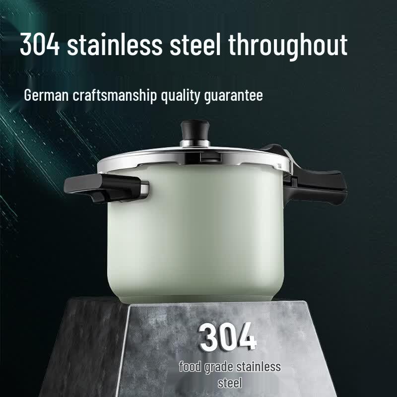 Cooker King 304 Stainless Steel Multi-Stove Pressure Cooker