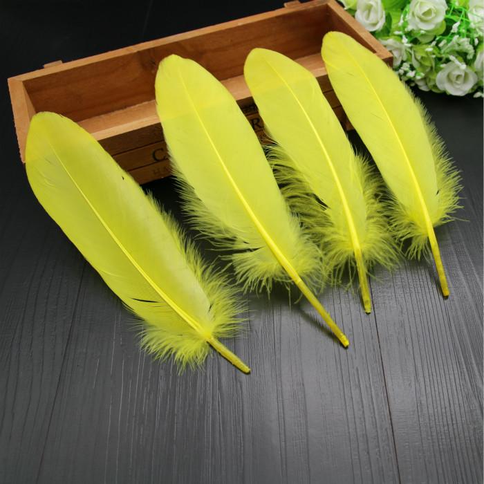 50Pcs28 Color Diy Feather Hard Big Floating Feather Wedding Dress Children Handmade Decoration Materials
