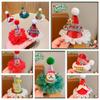 Star Santa Claus Duckbill Clip Elk Christmas Hat Hairpin Creative Christmas Hair Clip  Daily