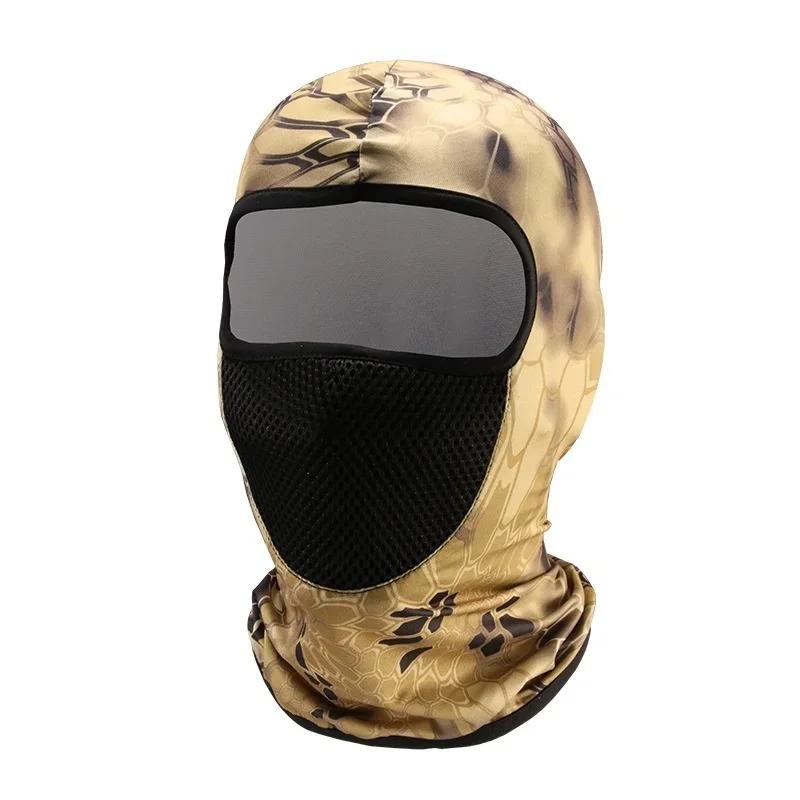 Windproof Outdoor Tactical Riding Headgear Mask Mask Headgear 2024 Cycling Mask  Mascarilla Deportiva
