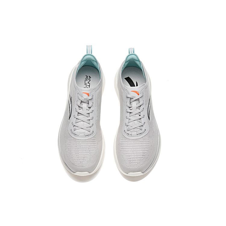 Anta Hydrogen Run 3.0 Shock Absorption Non-Slip Wear-Resistant Breathable Low-Top Running Shoes Men Sneaker Gray 112125540-4