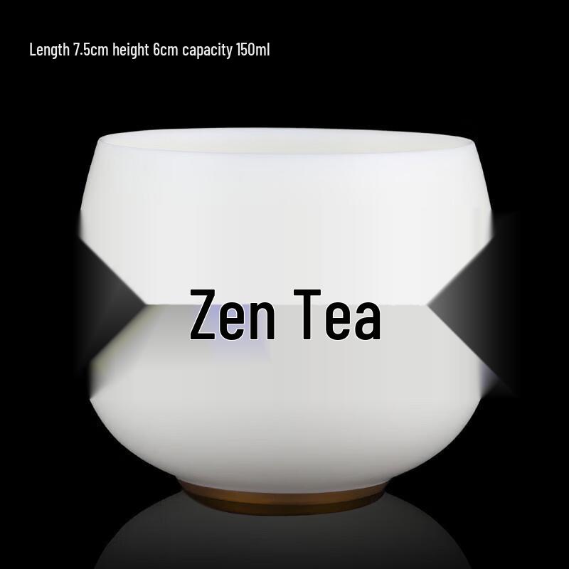 

Premium Gilded White Porcelain Master Tea Cup