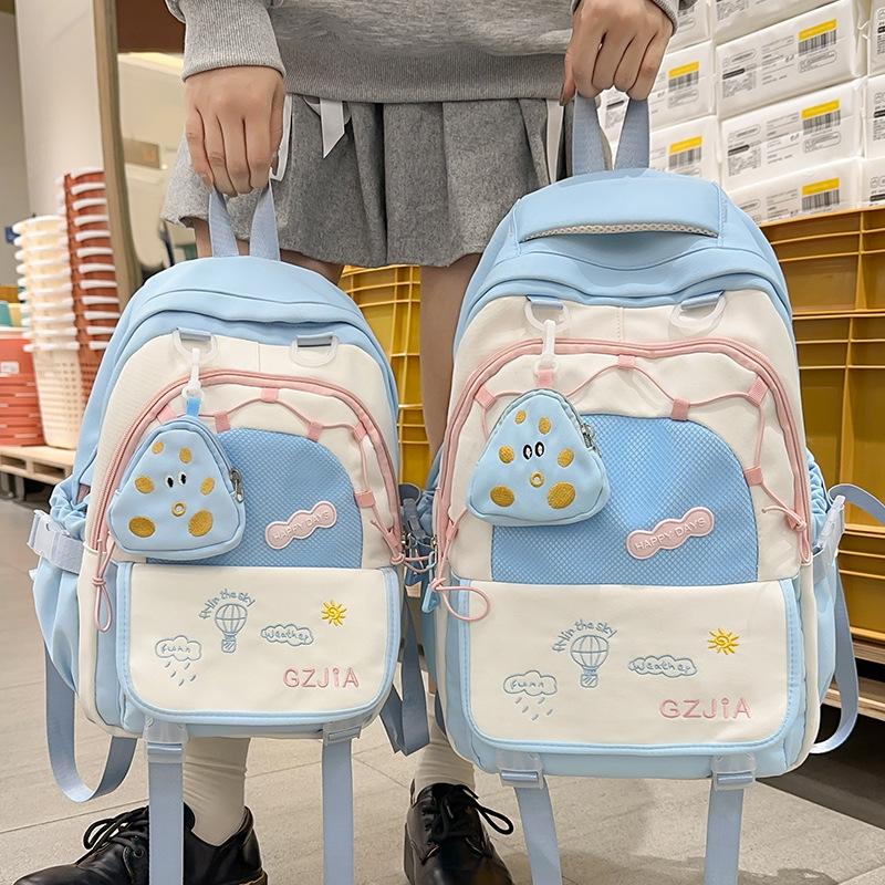 Schoolbag Children Elementary School Girls High Looking Ins Letters Kindergarten Small Backpack