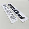 3D ABS Chrome Black Logo 320d 330d Emblem Letter Sticker Car Rear Trunk Badge for BMW E46 E92 E90 E91 F30 GT F34 F31 Accessories