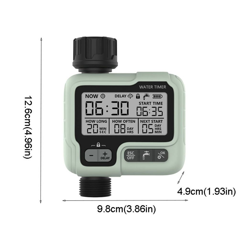 Intelligent Automatic Water Timer Large Screen Garden Sprinkler Timer  Agriculture