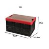 30L Car Trunk Organizer Case Outdoor Foldable Storage Bin with Lid Portable Handle Storage Cargo waterproof Sturdy storage box