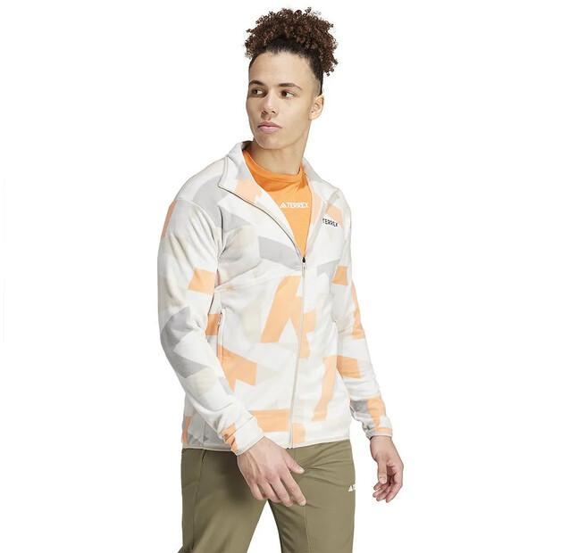 adidas Флисовая на молнии Terrex Multi Printed