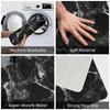 Smoked Black Marble Front Floor Door Entrance Mats Outdoor Abstract Texture Pop Art Kitchen Bathroom Doormat Toilet Carpet Rug