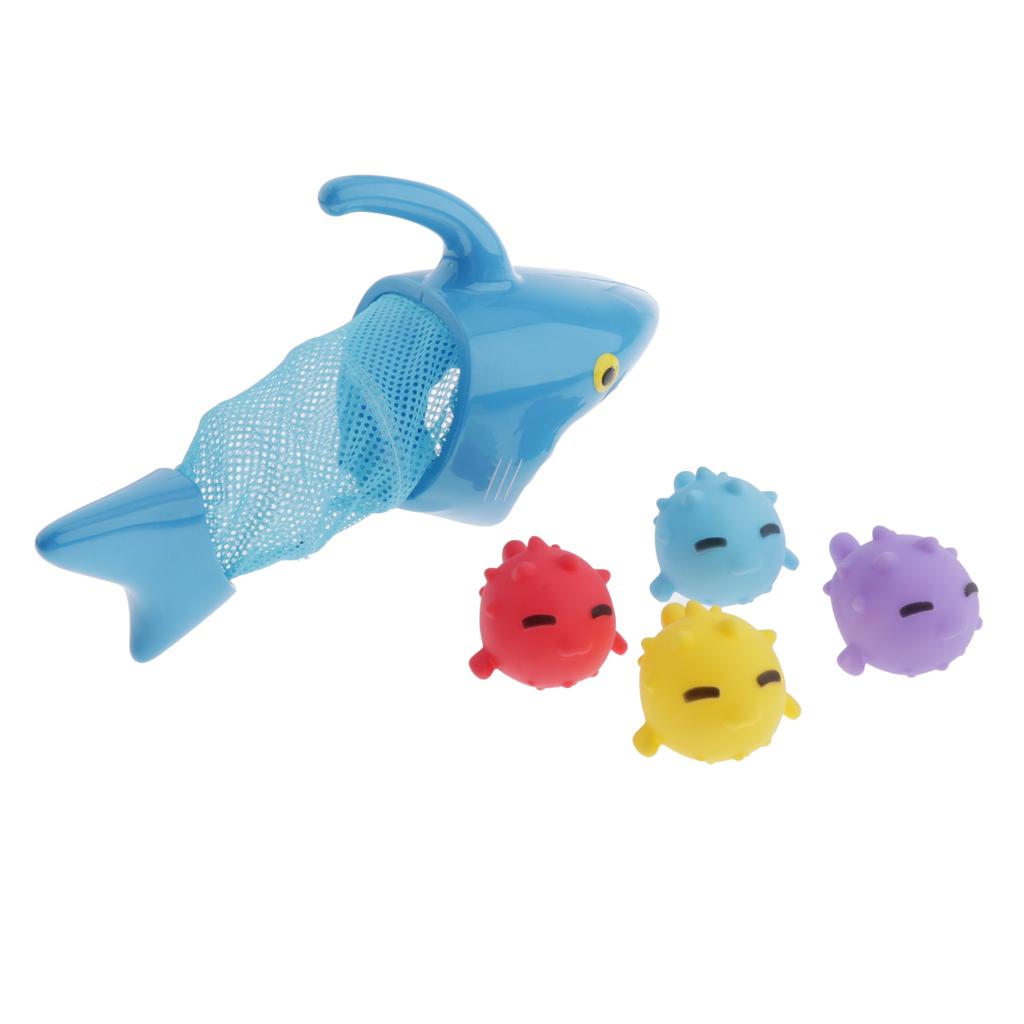 shark grabber bath toy