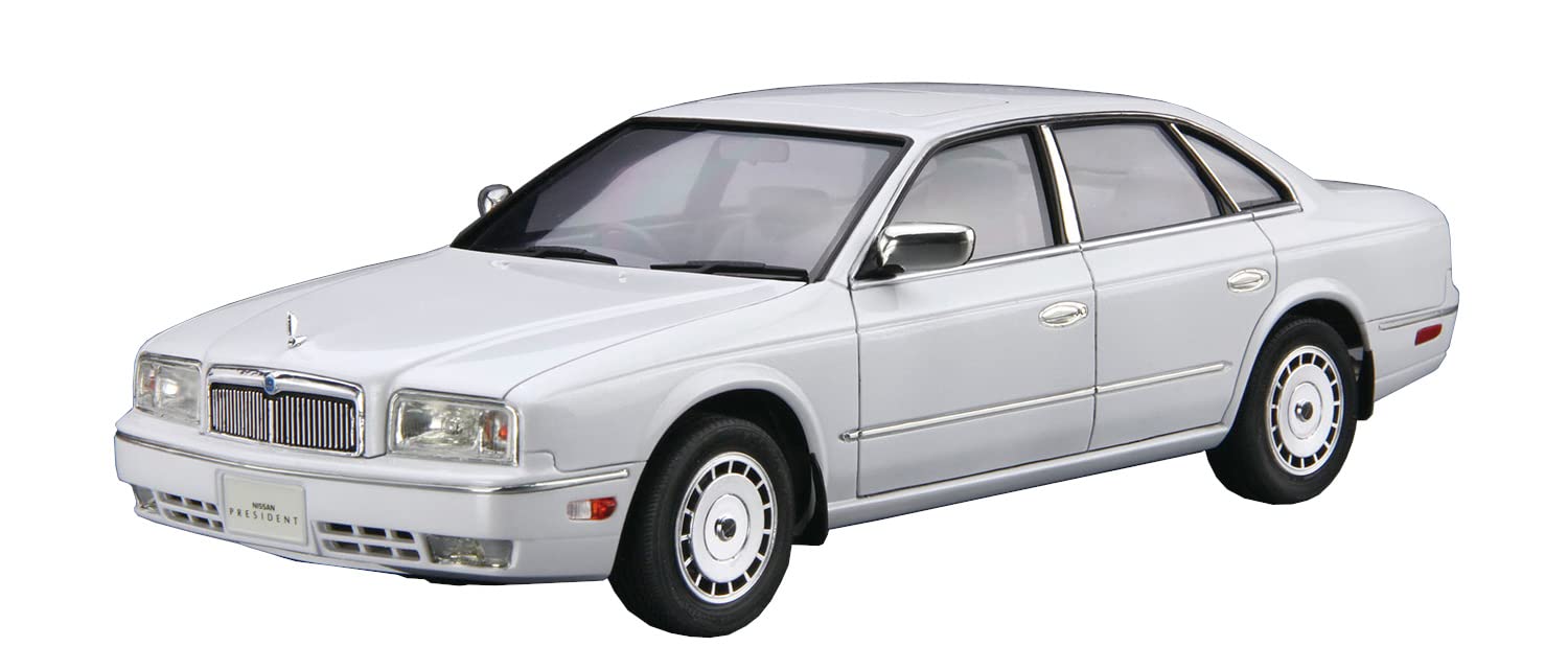 

Aoshima Bunka Kyozai The Model Car Series 89 Nissan G50 President JS Infiniti Q45 1989 Plastic Model Kit Co., Ltd. 1/24 No. /