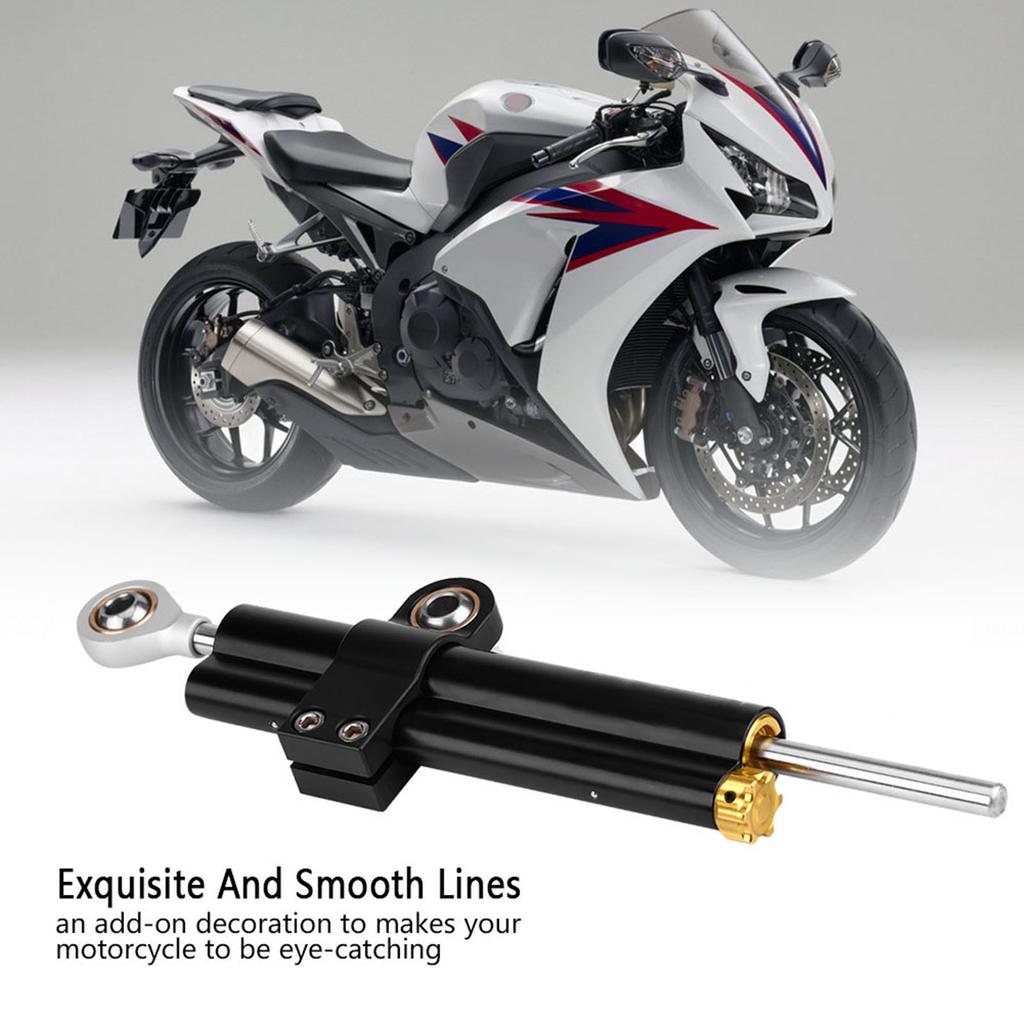 Universal Motorcycle CNC Adjustable Steering Damper Mounting Bracket Stabilizer