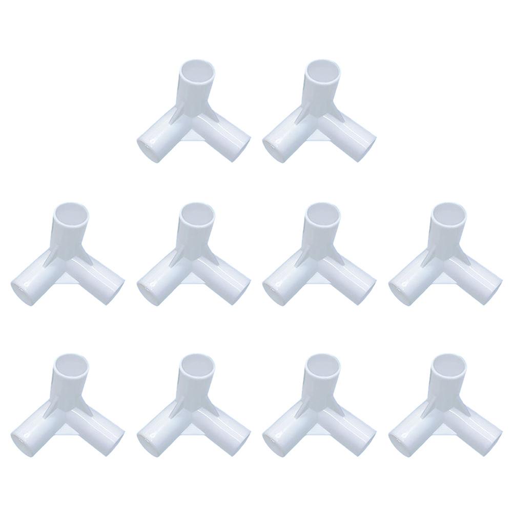 Camping Tent Pole Connector Canopy Pole Tee Connector Tent Pole Fixed Joints
