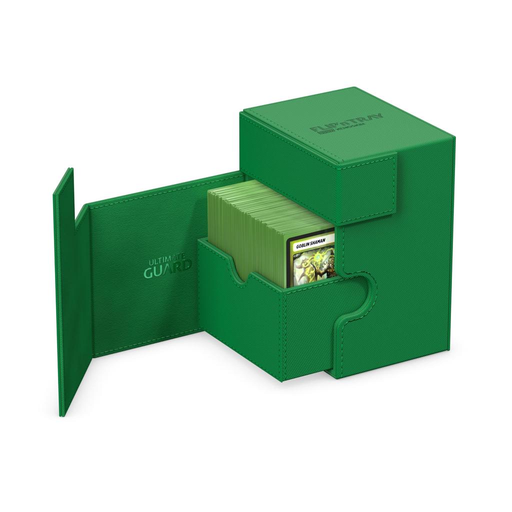 Ultimate Guard Flip Tray Deck Case Xeno Skin Monochrome UGD011389 133+ (Green)