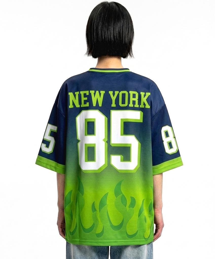REBRENNER New York 85 Oversized Sports Jersey