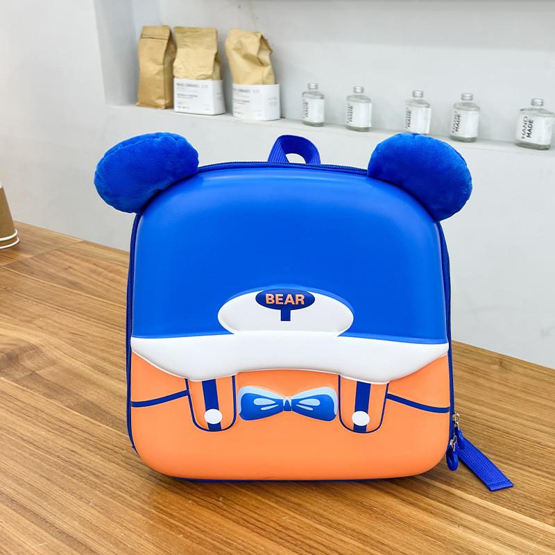 Bear Design Little Backpack Eva Material Cartoon Eggshell Pack For Carry Daily