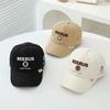 Koreanische Version Kinder Baseballkappe Junge Baby Frühling und Herbst Mädchen Baseballkappe Sonnenschutz Mittel Groß Kinder Reine Baumwolle Dünner Stil