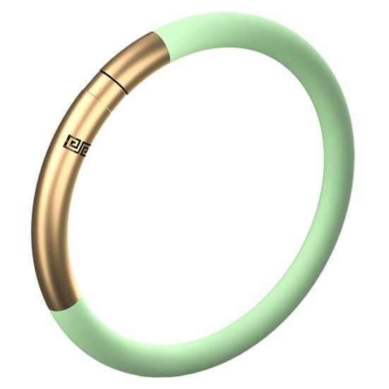 

Браслет против комаров Привлекательный долговечный силиконовый браслет с защитой от испарения на 360 градусов Магнитный браслет от комаров на лето Kid зелёный