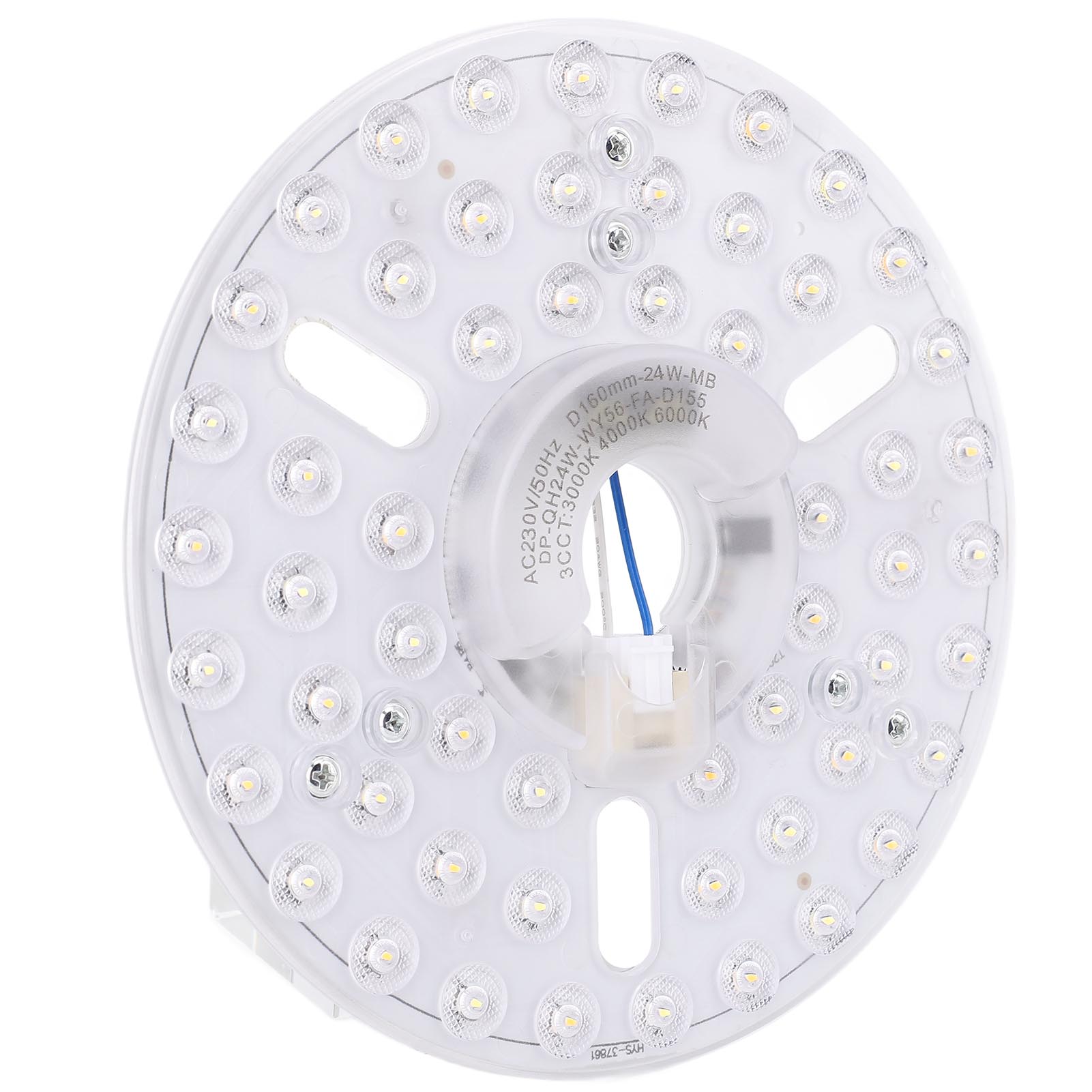 

6.3 дюйма Светодиодный комплект для потолочного вентилятора Магнитный 24 Вт Диммируемый 3CCT 3000K 4000K 6000K Панель для замены светильника потолочного вентилятора 230 В