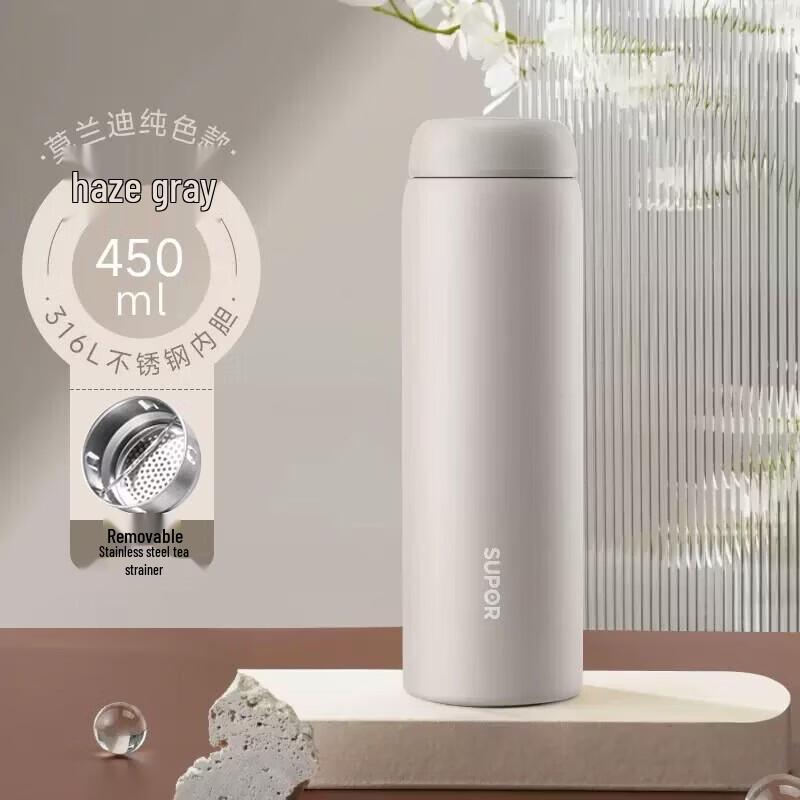 SUPOR 316L Stainless Steel Insulated Bottle