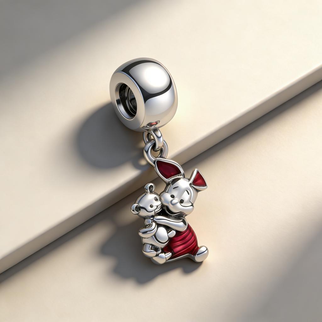 Toy Story Monsters, Inc.Stitch,Dumbo,Winnie the Pooh,Charm Beads Dangle Fit Snake Bracelet Necklace Beads For Diy Jewelry