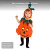 2Piece Halloween Pumpkin Costume Set, Kids Cosplay, TrickorTreat Orange + Candy Bag 100