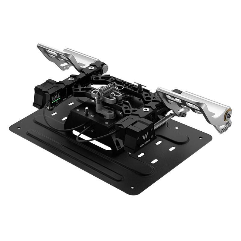 Sheng Orion All-Metal Flight Joystick & Rudder Pedals, 7-Wing Tail Damped Standard Version