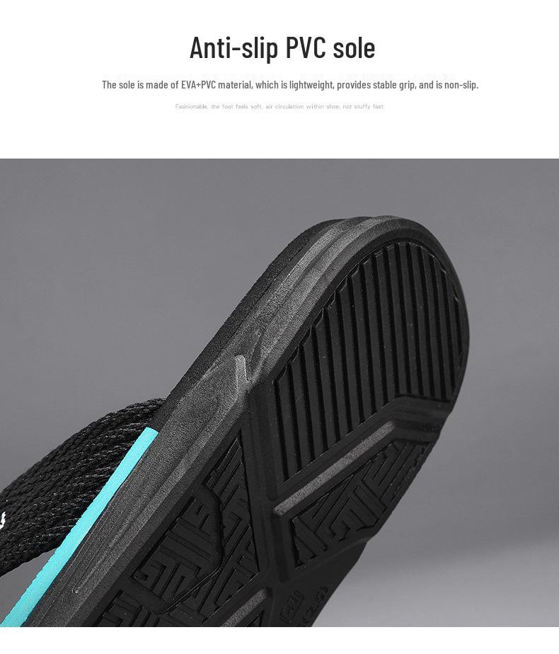 Summer 2026 Men's Non-slip Beach Flip-flops EVA Casual Outdoor Sandals