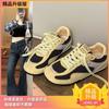 Niche German Training Shoes Women's 2025 Autumn New Breathable Mesh Versatile Casual Sports Shoes Platform Running Forrest Gump Shoes