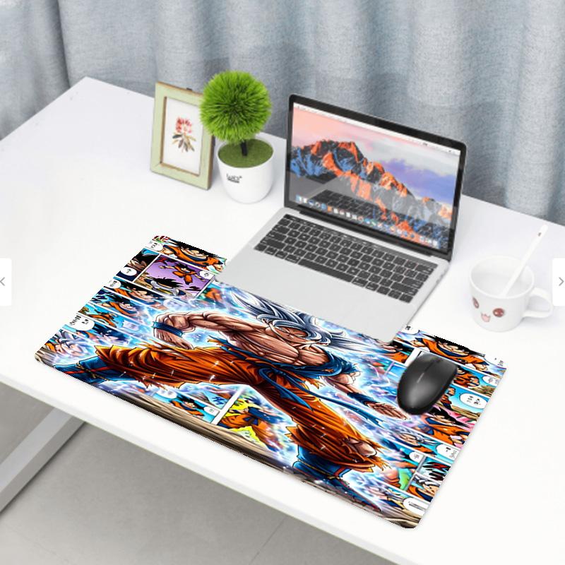 DRAGON BALL Print Mouse Pad, Anti‑Slip Desktop Keyboard Mat, for PC Laptop Gaming Working Daily Use, Cool Festival Surprise Gift