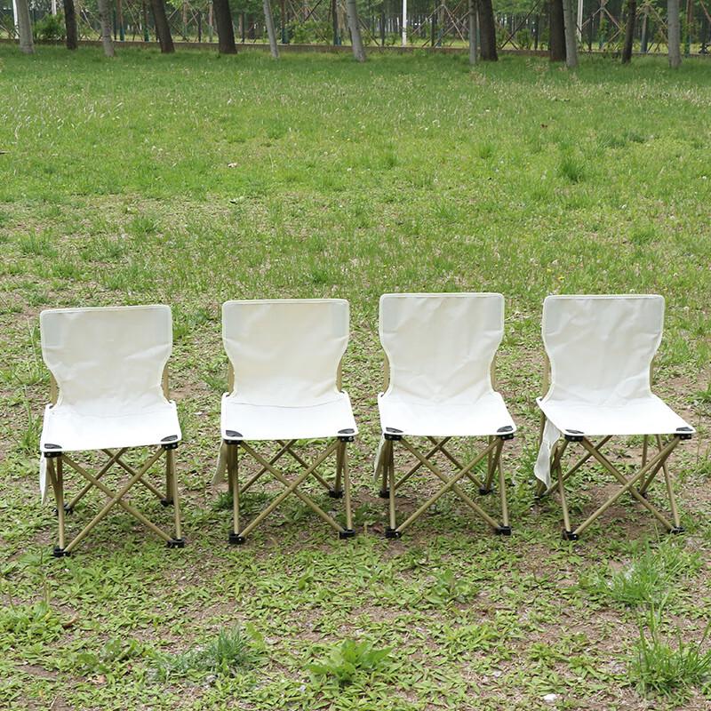 Portable Outdoor Folding Camping Chair with Backrest