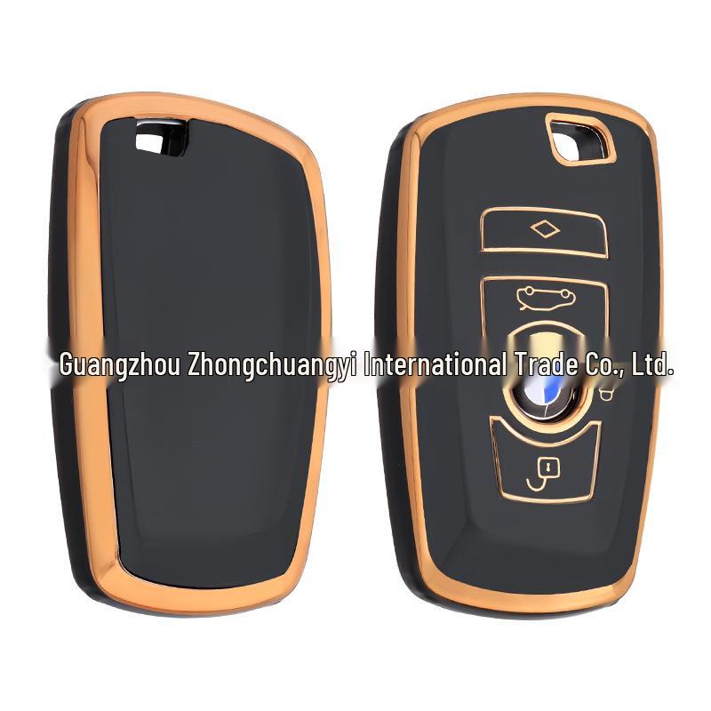 TPU Soft Shell Car Key Protective Case for BMW 3, 5, 7 Series, X3, X4, M2, M3, M5, M6 – Full Coverage