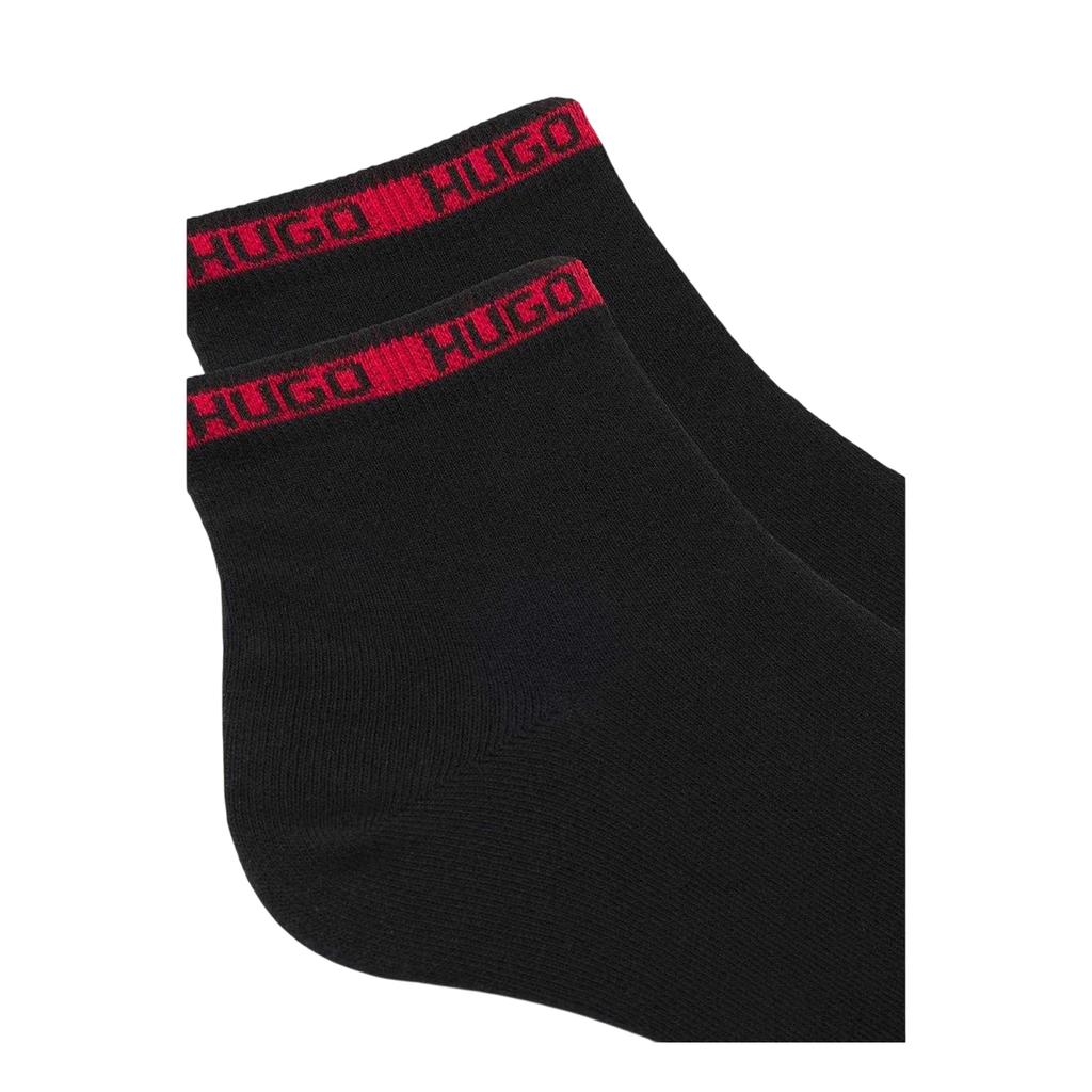 Hugo Mens Cotton Blend Ankle Socks (Pack of 2)