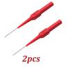 10Pcs 30V Diagnostic Tools Multimeter Test Lead Extention Back Piercing Needle Tip Probes Car Automotive Test Probe Kit 0.7MM Code Readers 4