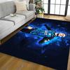 Argentina Football Player Carpet Suitable for Dining Room Bedrooms Entryway Game Room Anti-slip Rug Office Home Decor Gift for Festivals
