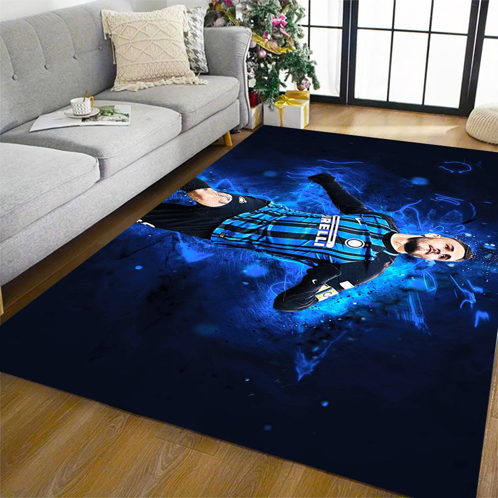 Argentina Football Player Carpet Suitable for Dining Room Bedrooms Entryway Game Room Anti-slip Rug Office Home Decor Gift for Festivals