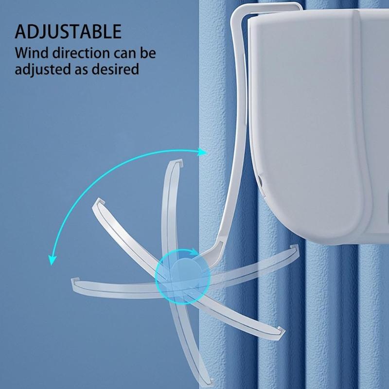 Adjustable Air Conditioning Windshield Baffle Air Supply Shield Suitable for Comfortable and Controlled Air Supply