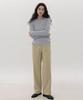 Keullaepeu Straight Cut Cotton Pants_Beige