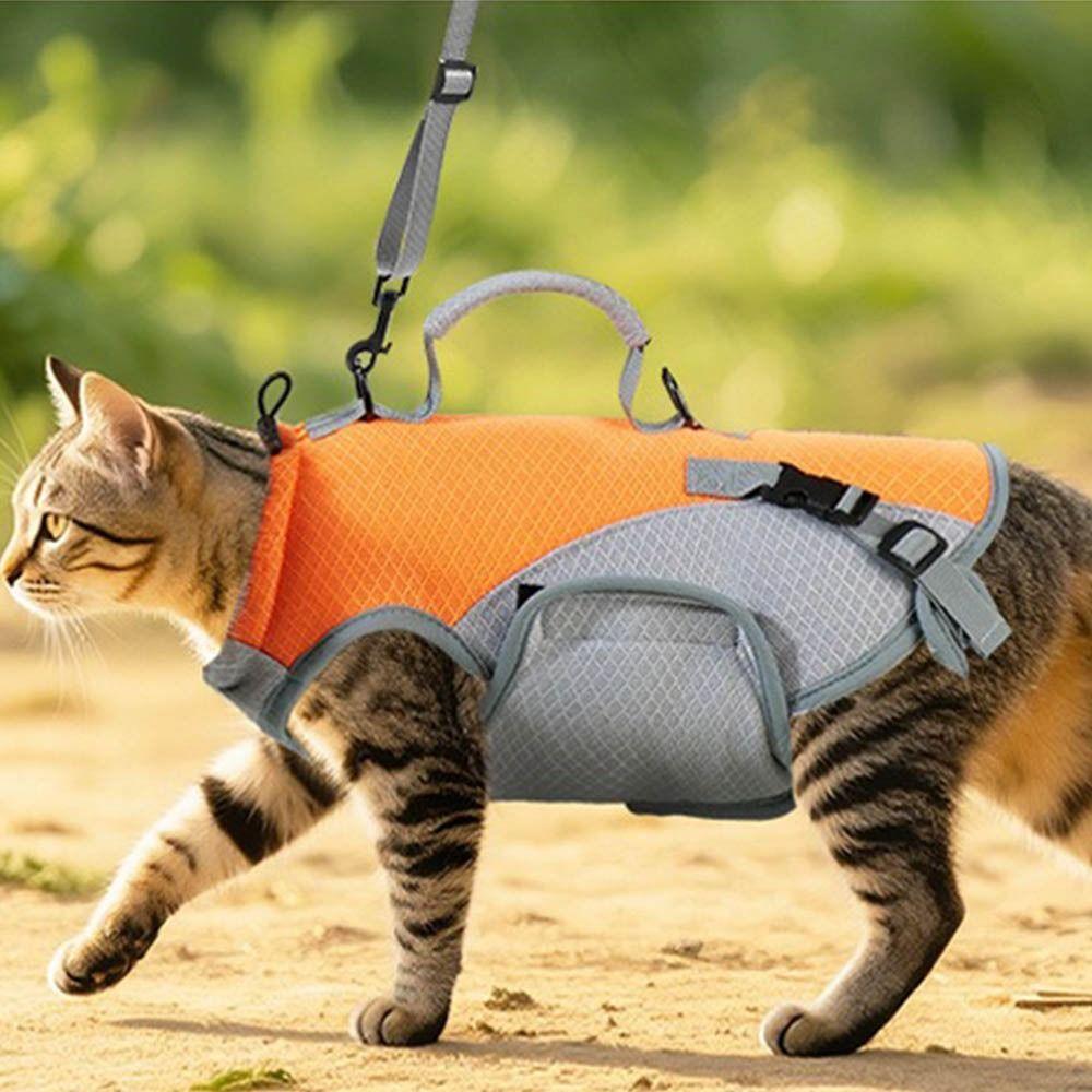 Breathable Pet Cooler Jacket Full Support Pet Outing Backpack Walking Dog