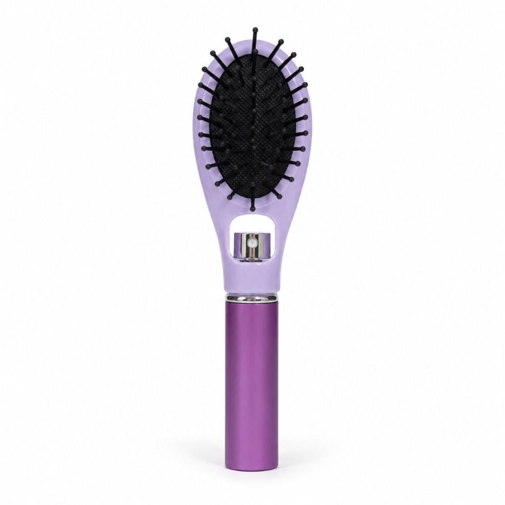 Anti-Frizz Spray Massage Comb Hair Care 2-In-1 Misting Hair Brush Household