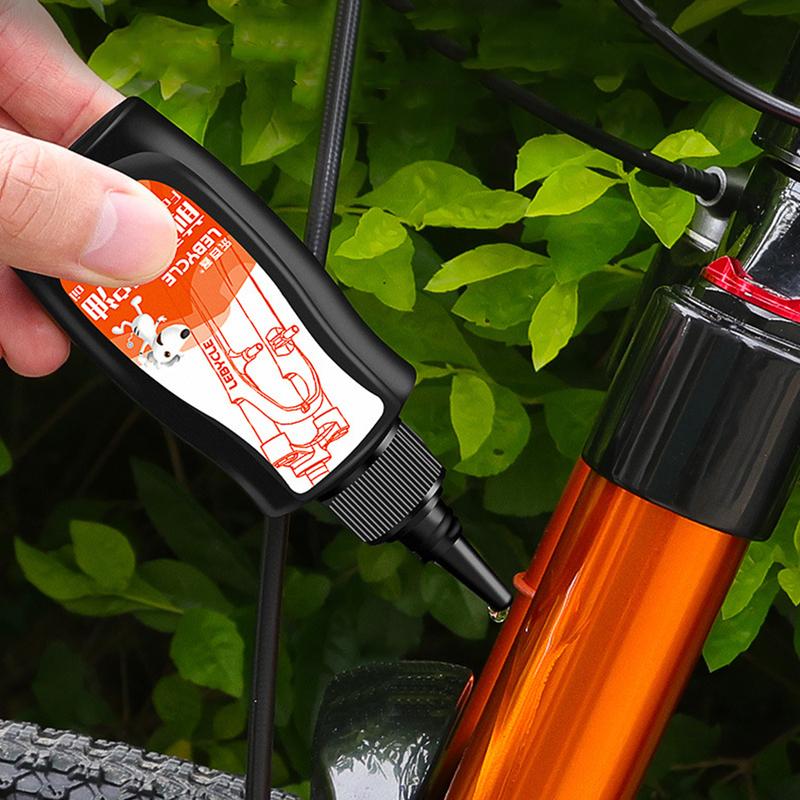5-1PCS Mountain Bike Front Fork Shock Absorber Oil 60ml Corrosion Resistance Front And Rear Shock Absorber Oil Lubricating Oil