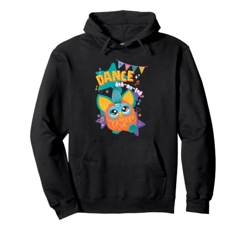 Dancing Furby Dance Dah-No-Lah 90s Toy Hoodie