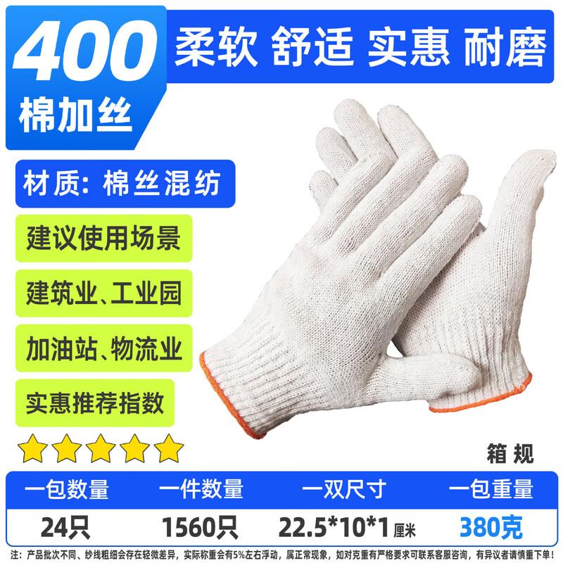 Junshuai Wear-Resistant Cotton Work Gloves