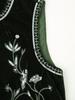 European American Women's Velvet Embroidered Sequin Vest
