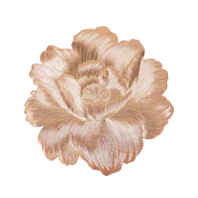 Peony Flower-Shaped Heat-Resistant And Washable Flower Placemat Decorative Heat Resistant Table Pad Coasters Home Party Wedding