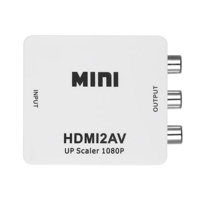HD To AV Converter Digital Signal To RCA Video Converter 1080P Resolution Support NTSCPAL Standard